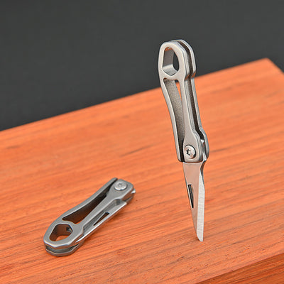 Titanium Keychain Knife