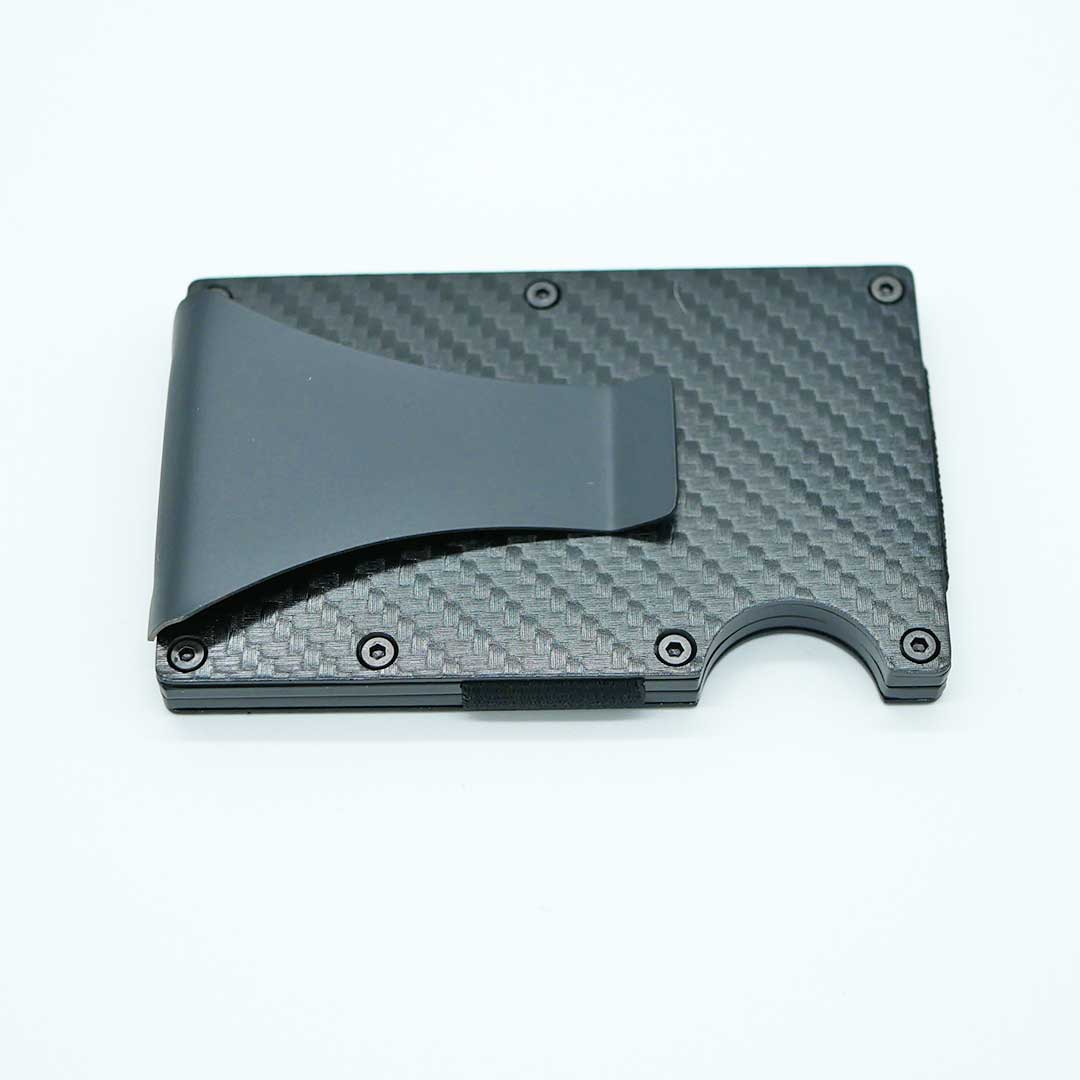 Carbon Fiber RFID Block Wallet - Black Fox Outdoors