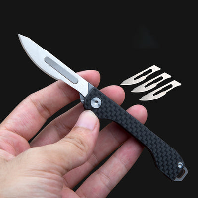 Carbon Fiber Pocket Knife