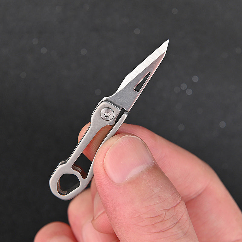Titanium Keychain Knife
