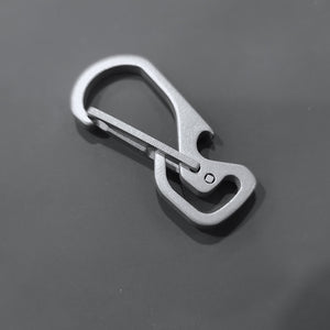 Titanium Carabiner + Bottler Opener