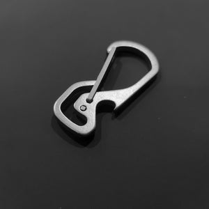 Titanium Carabiner + Bottler Opener