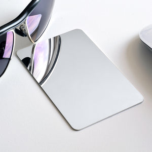 Discreet Solid Credit Card Mirror (PACK OF 5)